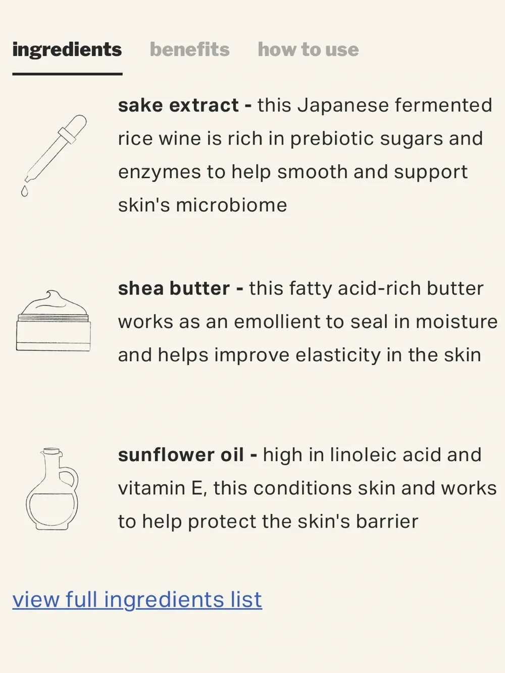 New! COCOKIND Sake Body Lotion Daily Moisturizer 12oz
